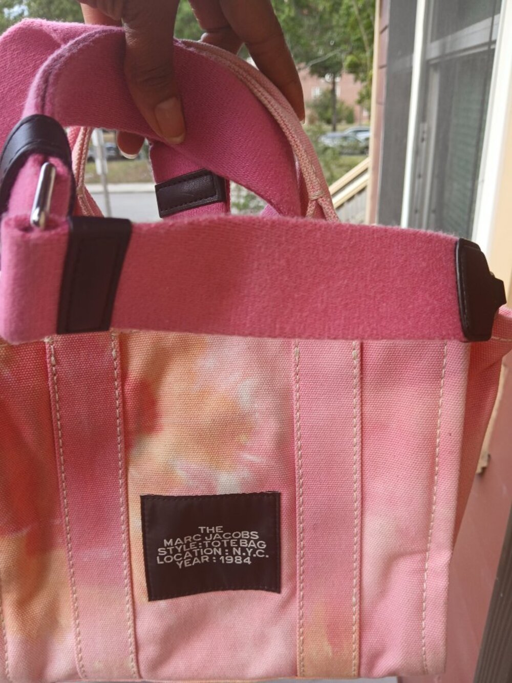 RARE!!! TIE DYE THE TOTE BAG ..MARC JACOBS - Picture 7 of 8